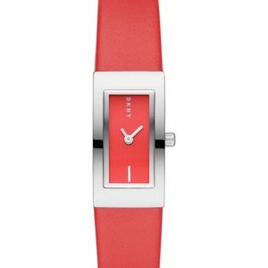 DKNY  Women Downtown Red polyurethane strap watch